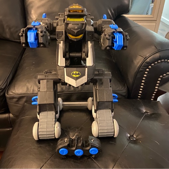 FisherPrice Toys Imaginext Batman Batbot Transforming Robot Tank